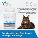 VetoSkin Omega Supplement for Healthy Skin & Coat