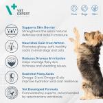 VetoSkin Omega Supplement for Healthy Skin & Coat