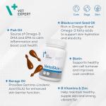 VetoSkin Omega Supplement for Healthy Skin & Coat