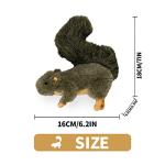 Classic Squirrel Pet Toy for Dogs and Cats