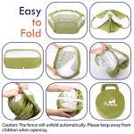 Pawaboo Waterproof Pet Playpen for Small Animals