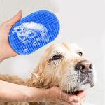 Flexible Dog Grooming Mitt for Easy Fur Removal