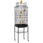 Yaheetech Large Open Top Bird Cage with Stand