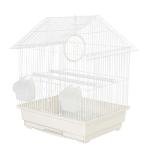 Portable Small Bird Cage Travel Box - White