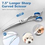 Gimars 6-in-1 Pet Grooming Scissors Set