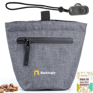 Dog Treat Pouch with Clicker for Easy Training