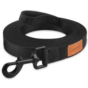 Looxmeer Nylon Long Dog Training Lead with Handle
