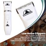 Professional Dog Grooming Kit - Cordless & Quiet