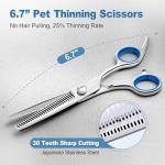 Gimars 6-in-1 Pet Grooming Scissors Set
