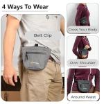 Dog Treat Pouch with Clicker for Easy Training