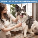 Gimars 6-in-1 Pet Grooming Scissors Set
