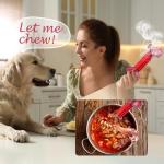 Durable Beef Flavor Chew Toy for Aggressive Dogs