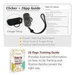 Dog Treat Pouch with Clicker for Easy Training