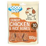 Crunchy Chicken & Rice Dog Treats - 100g