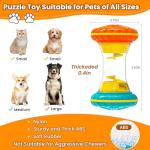 Interactive Dog Puzzle Toy for Enrichment and Treats