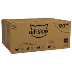 WHISKAS Senior Wet Cat Food Pouches Megapack