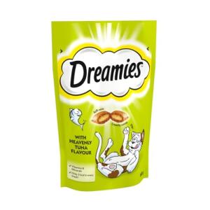 Tuna Flavour Dreamies Cat Treats, 60g