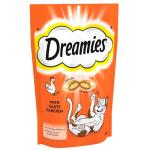 Dreamies Cat Treats, Chicken Flavor, 8 Pouches