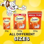 Dreamies Cat Treats, Chicken Flavor, 8 Pouches