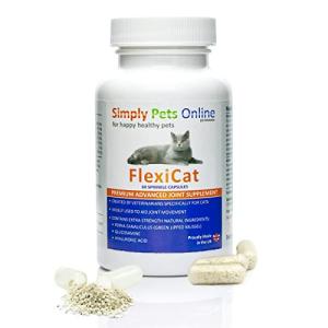FlexiCat Joint Support Supplement for Cats, 60 Capsules
