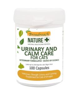 Calming Urinary Supplement for Cats - 100 Caps