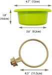 WACURRENTHYD Multi-Function Bird Bath for Parrots