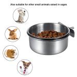 Stainless Steel Bird Feeding Dish Set 3-Pack