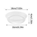 Clear Bird Feeder and Water Bowl Tray