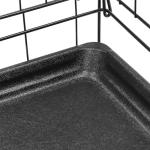 KCT Small Dog Crate with Removable Tray and Doors