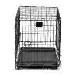 KCT Small Dog Crate with Removable Tray and Doors