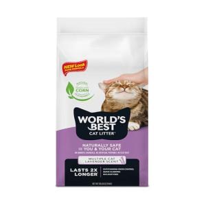 Lavender Scented Cat Litter 28lb Bag