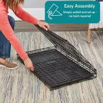 MidWest Double Door 18-Inch Dog Crate with Accessories