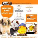 VetIQ Healthy Bites Treat Ball for Small Pets