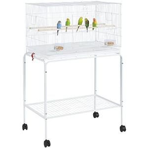 Yaheetech Spacious Bird Cage with Rolling Stand