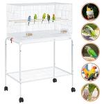 Yaheetech Spacious Bird Cage with Rolling Stand