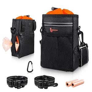Dog Treat Pouch Bag with Poop Bag Holder