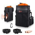 Dog Treat Pouch Bag with Poop Bag Holder