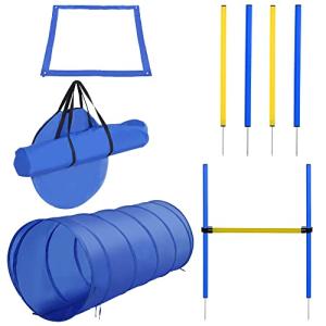 PawHut Dog Agility Training Set with Hurdles
