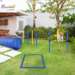 PawHut Dog Agility Training Set with Hurdles