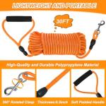 10M Waterproof Dog Lead for Training and Walking