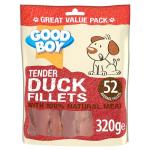 Good Boy Tender Duck Fillets Dog Treats 320g