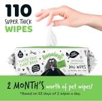 Biodegradable Dog Wipes for Sensitive Grooming