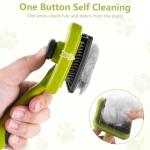 Self-Cleaning Dog and Cat Grooming Brush