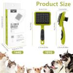 Self-Cleaning Dog and Cat Grooming Brush