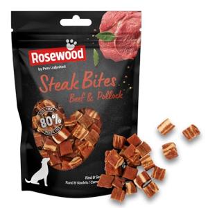 Rosewood High Protein Steak Bites for Dogs