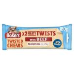 Bakers Meaty Twist Dog Treats - 180g Pack