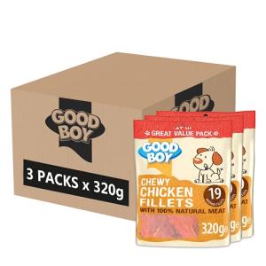 Good Boy Chewy Chicken Fillets Dog Treats