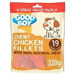 Good Boy Chewy Chicken Fillets Dog Treats