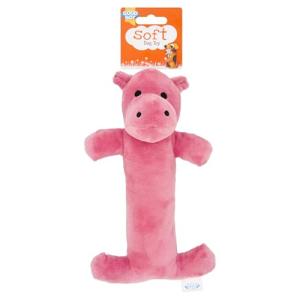 Soft Loofah Dog Toy for Playtime Fun