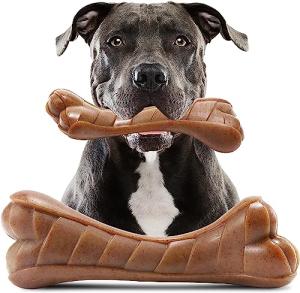 Indestructible Beef Flavor Chew Toys for Dogs